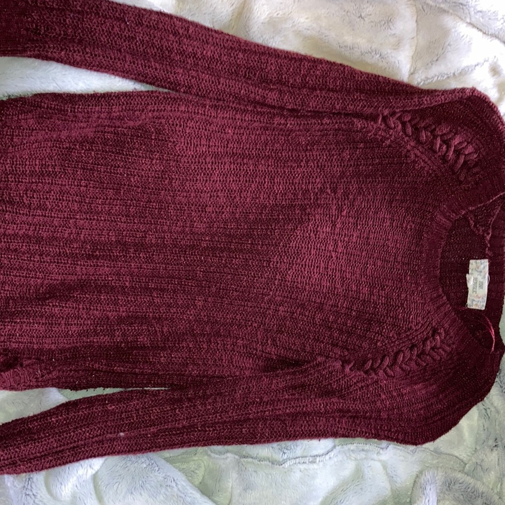 Pink republic XS woven sweater